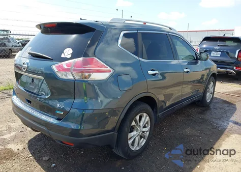 2014 Nissan Rogue Sv from USA, damaged, VIN 5N1AT2MT0EC807566